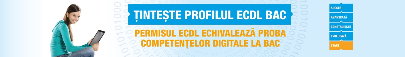 Bacalaureat 2017: Permisul ECDL echivalează proba de Competențe digitale! Bacalaureat 2017: Permisul ECDL echivalează proba de Competențe digitale!
